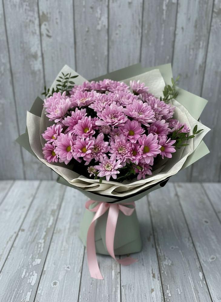 Букет цветов из: Хризантемы в Нижнегорском