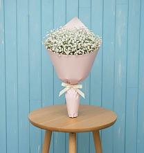 Букет цветов из:  Гипсофила в Нижнегорском