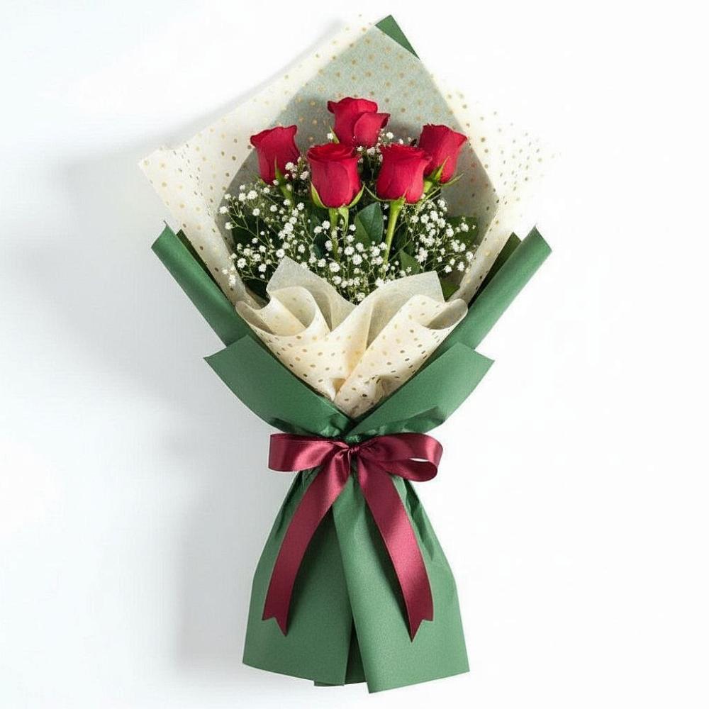 Букет цветов из: Розы в Нижнегорском