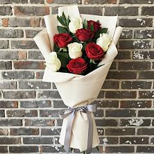 Букет цветов из:  Розы в Нижнегорском