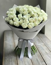 Букет 35 Белых роз #REPLACE_PRED# Нижнегорском