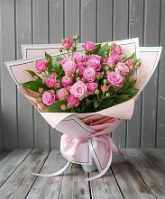 Букет Розовый кустик в Нижнегорском