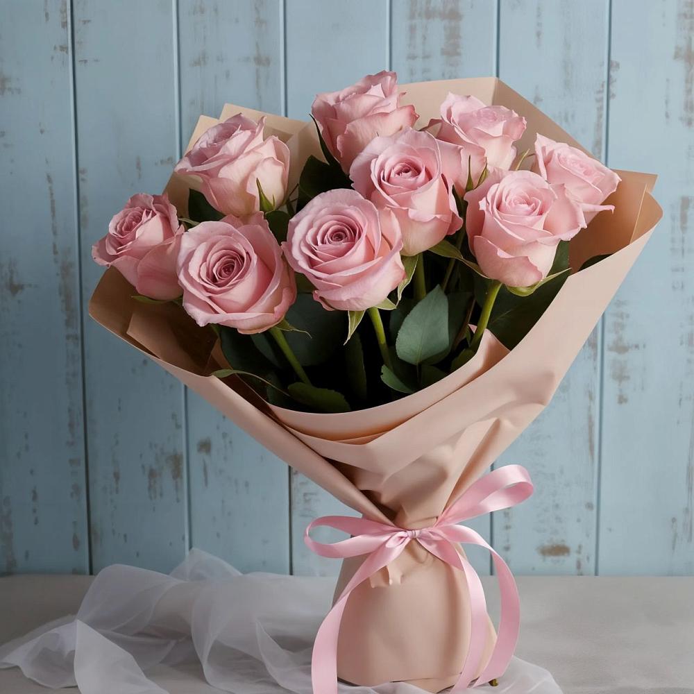 Букет цветов из: Розы в Нижнегорском