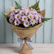 Букет цветов из:  Хризантемы #REPLACE_PRED# Нижнегорском