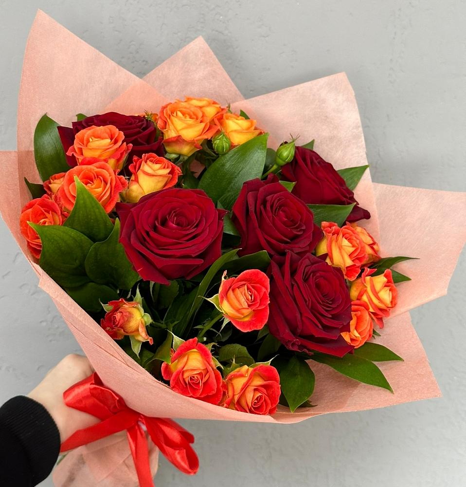 Букет Любовь и восторг в Нижнегорском