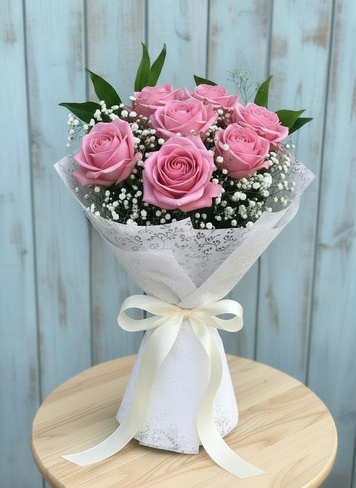 Букет цветов из: Розы в Нижнегорском