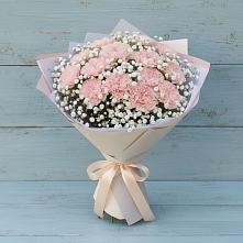 Букет цветов из:  Гвоздики в Нижнегорском