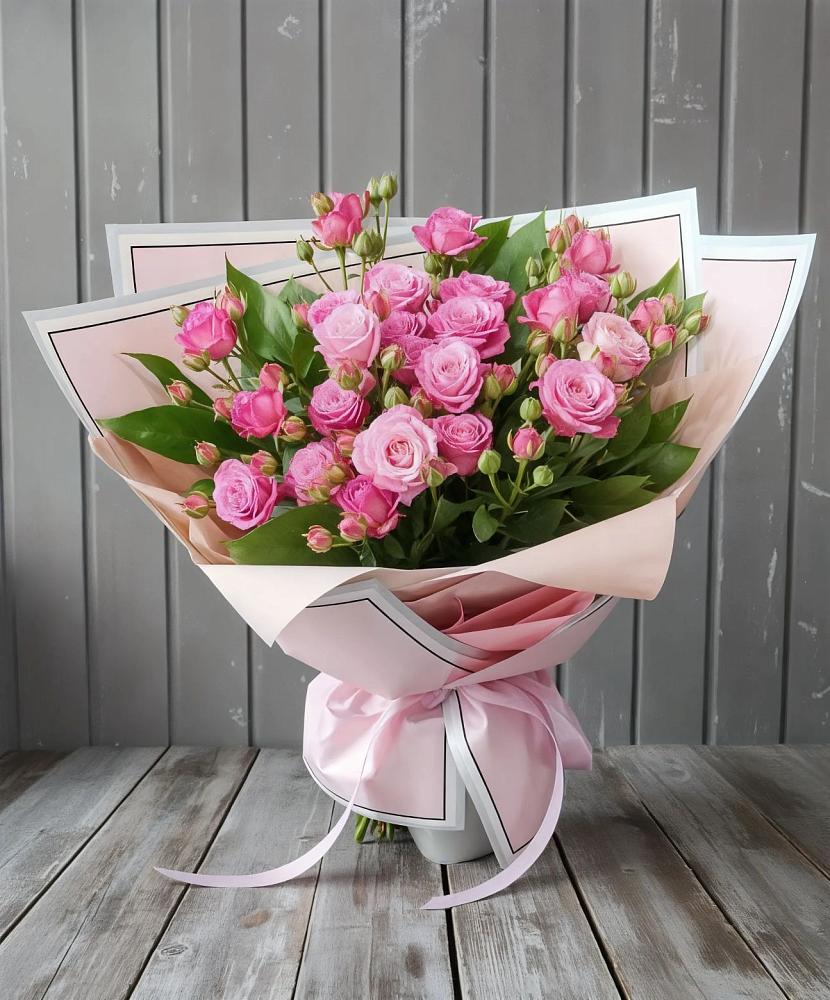 Букет Розовый кустик в Нижнегорском