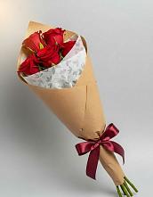 Букет цветов из:  Розы в Нижнегорском