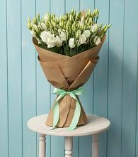 Букет цветов из:  Лизиантусы в Нижнегорском