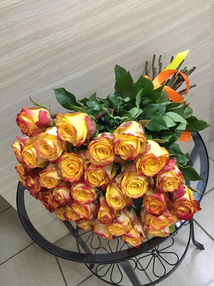 Букет Желтые розы в Нижнегорском