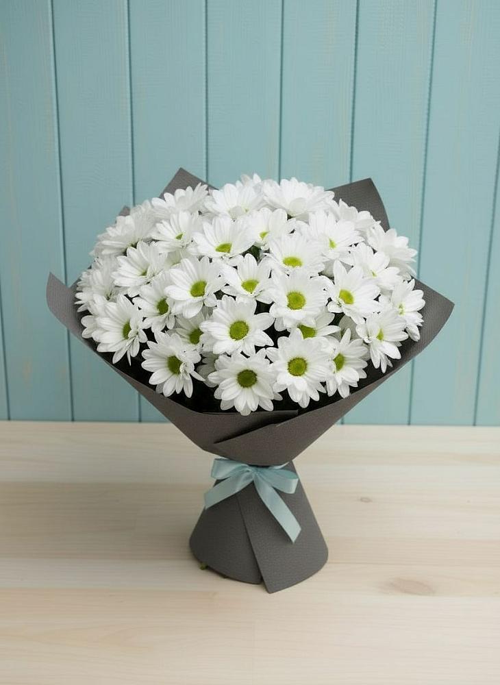 Букет цветов из: Хризантемы в Нижнегорском