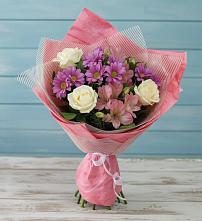 Букет цветов из:  Герберы в Нижнегорском