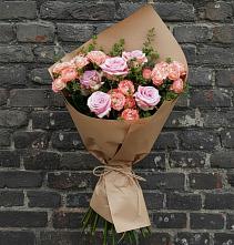 Букет цветов из:  Розы в Нижнегорском