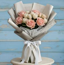 Букет цветов из:  Розы в Нижнегорском