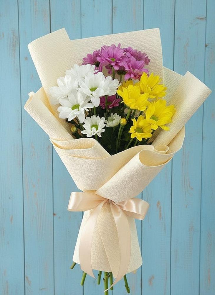 Букет цветов из: Хризантемы в Нижнегорском