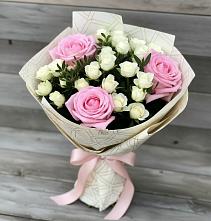 Букет цветов из:  Розы в Нижнегорском