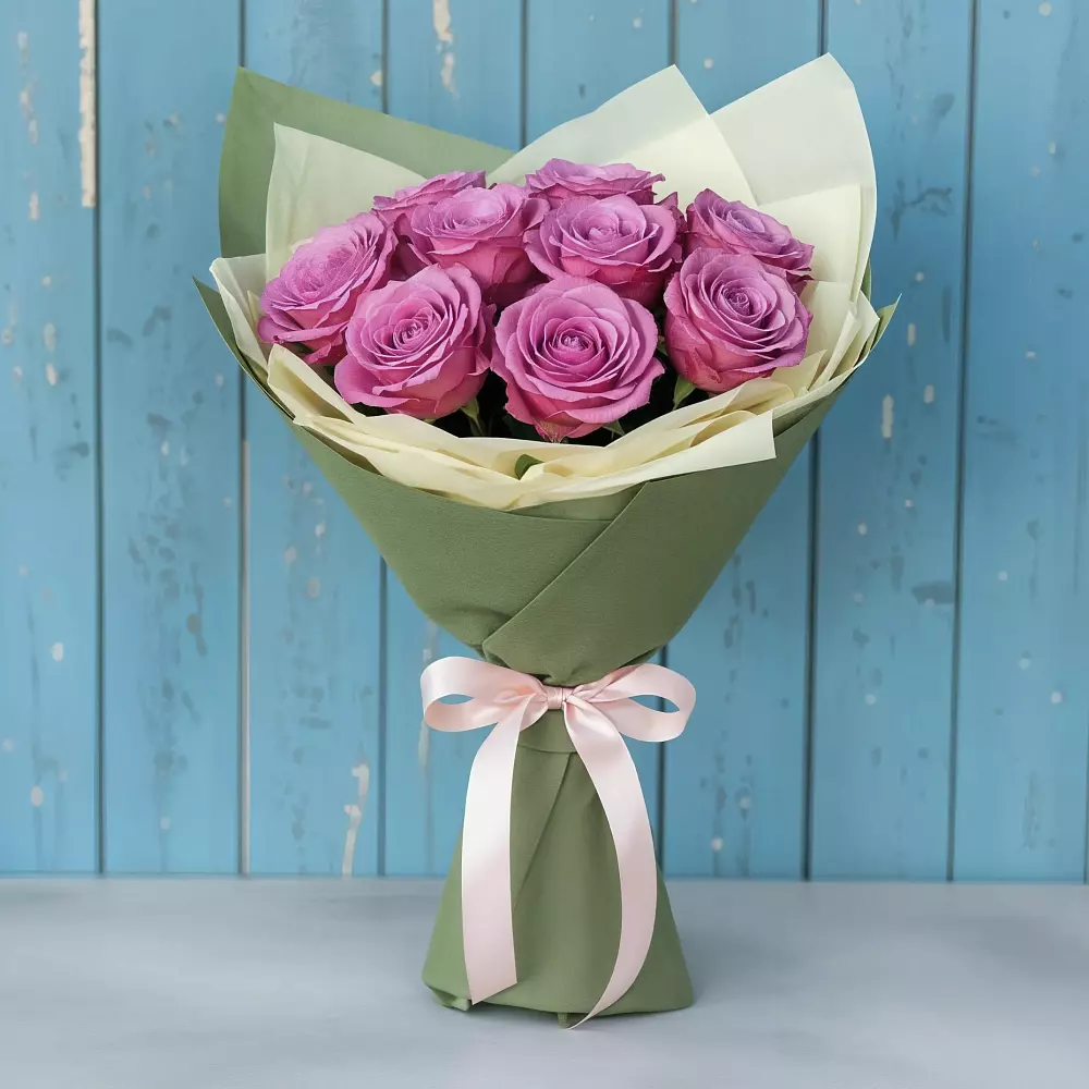 Букет Розы Фёрст Леди в Нижнегорском