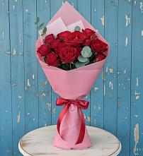 Букет цветов из:  Розы в Нижнегорском