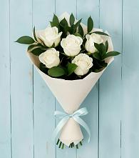 Букет цветов из:  Розы в Нижнегорском