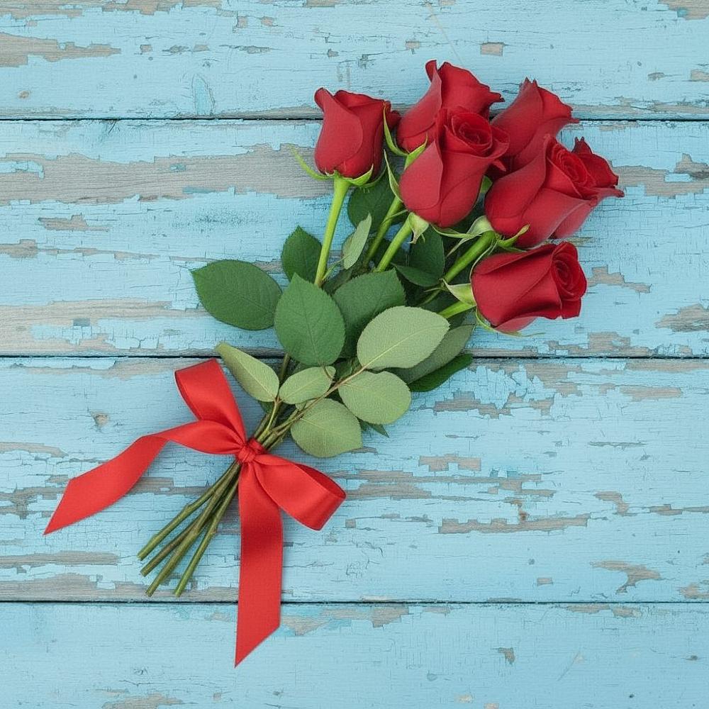 Букет Красные розы в Нижнегорском