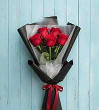 Букет цветов из:  Розы в Нижнегорском