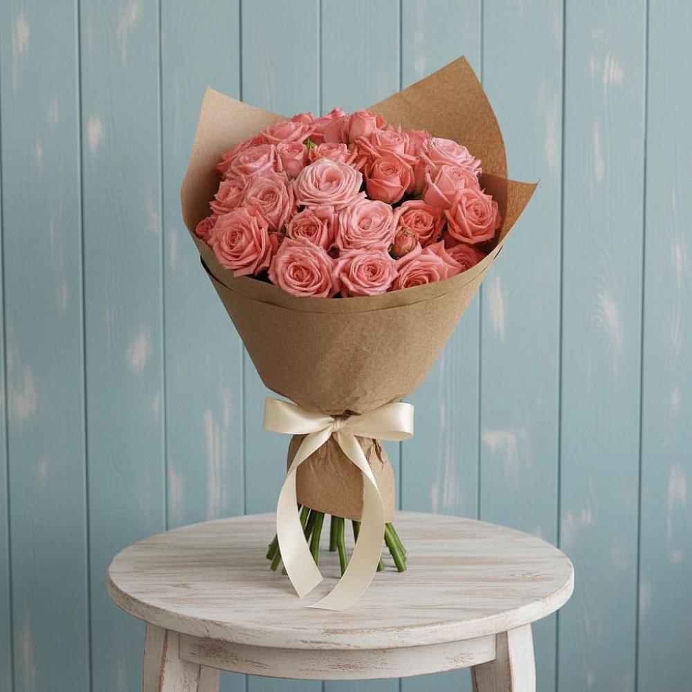 Букет цветов из: Розы в Нижнегорском