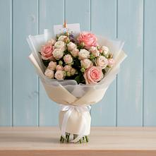 Букет цветов из:  Розы #REPLACE_PRED# Нижнегорском
