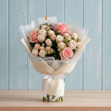 Букет цветов из:  Розы в Нижнегорском
