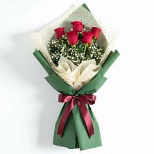 Букет цветов из:  Розы в Нижнегорском