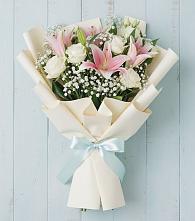 Букет цветов из:  Лилии в Нижнегорском