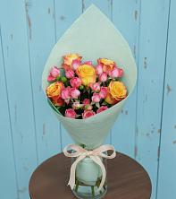 Букет цветов из:  Розы в Нижнегорском